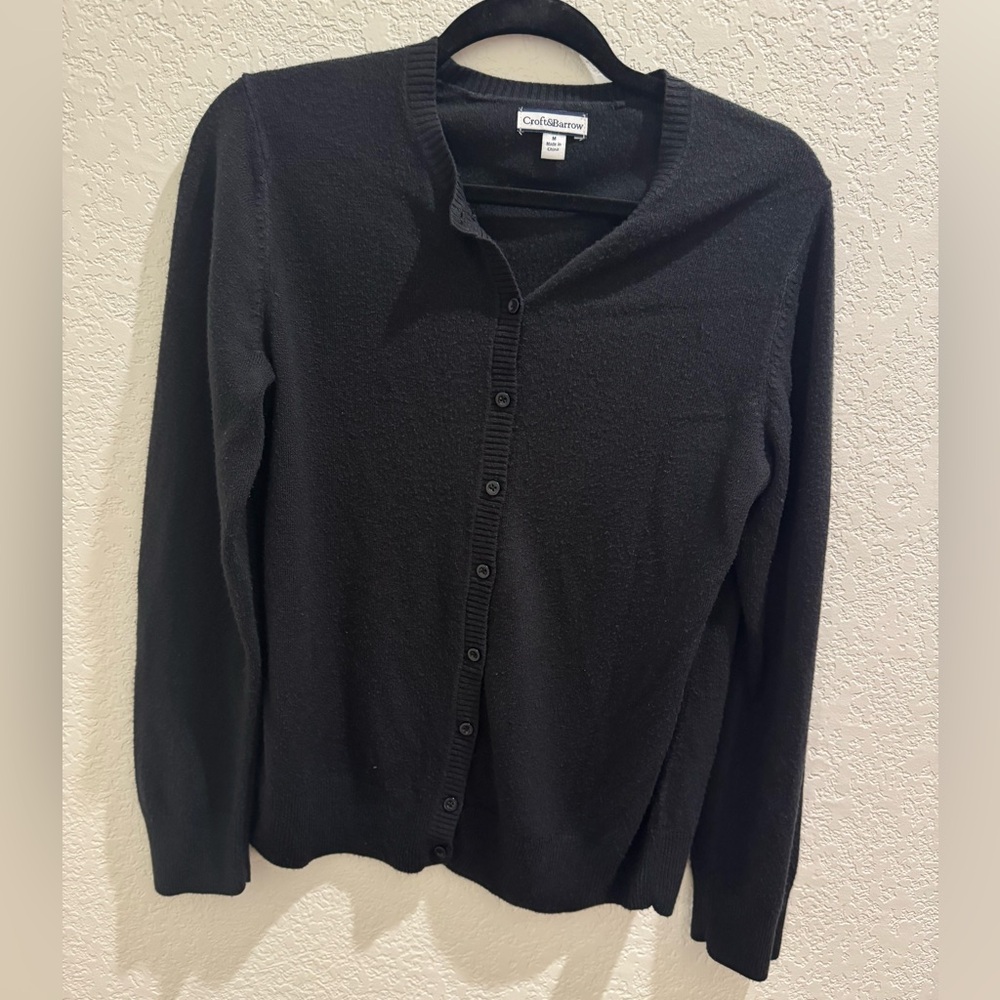 Croft & Barrow Women's Black Cardigan